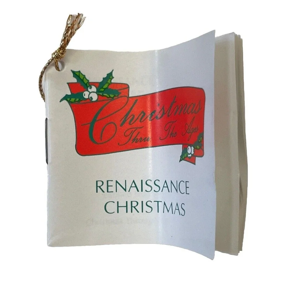 Renaissance Santa Bell Novelino Christmas Through the Ages 1992